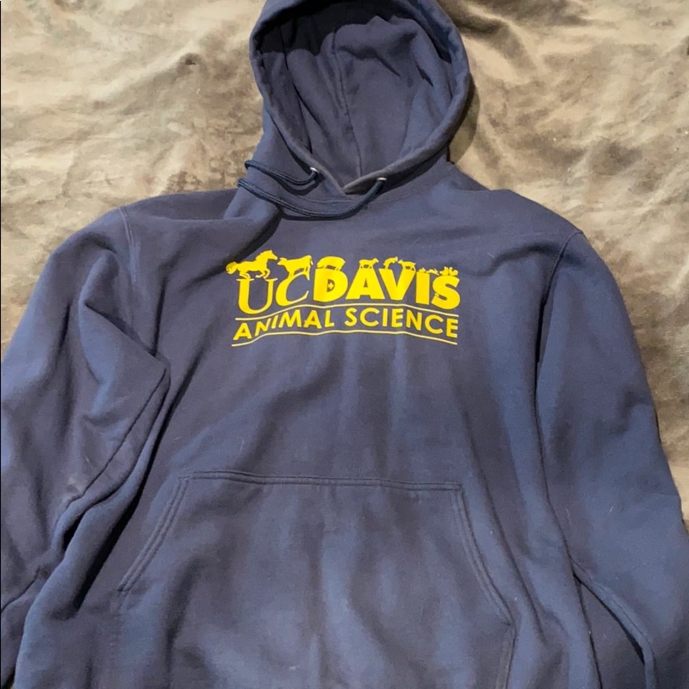 UC Davis Animal Science Hoodie Sweatshirt